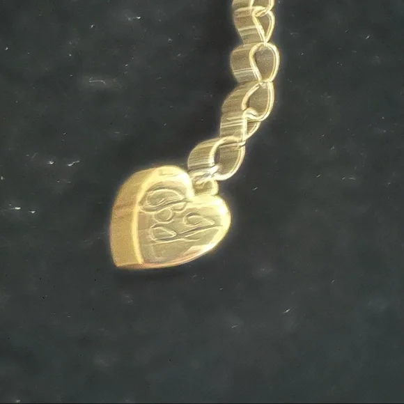 Betsey Johnson leopard heart and cross nec… - Picture 6 of 11